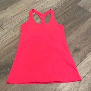 Lululemon CRB tank bright pink